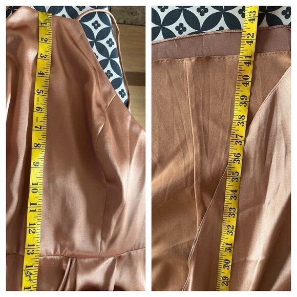 After Six asymmetrical sleeveless bridesmaid dress NWT Size 10 - Picture 3 of 9